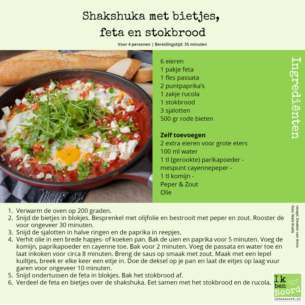 Shakshuka Met Bietjes