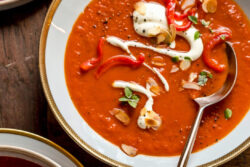 Tomaten Paprika Soep
