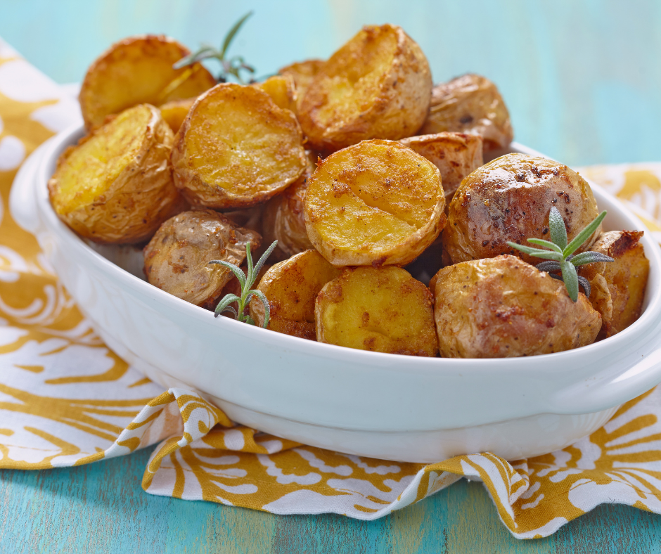 Ovengebakken Krieltjes Met Rozemarijn Ovengebakken Krieltjes Met Rozemarijn